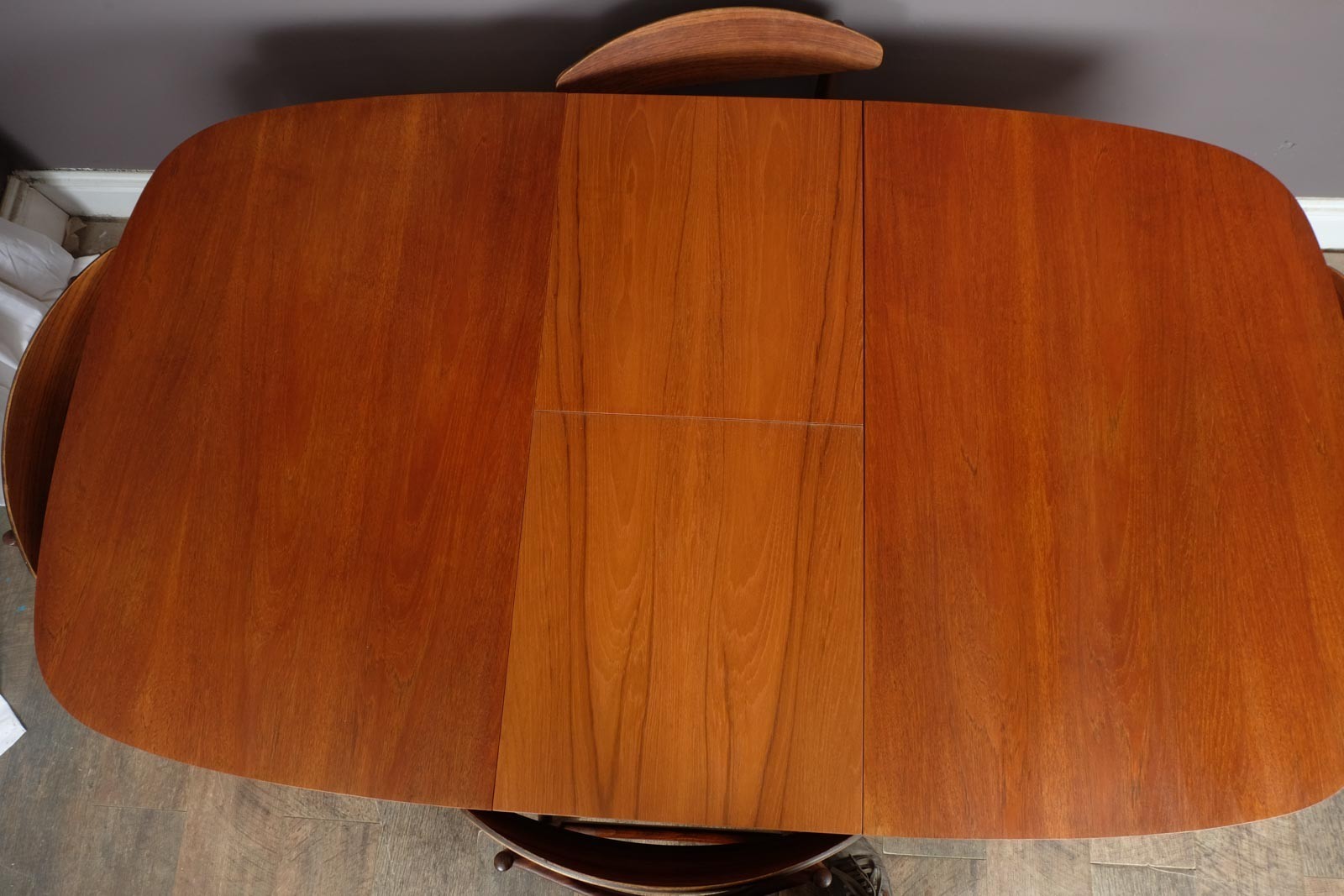 Vintage Mid Century G Plan Extending Dining Table and 4 Chairs by Kofod Larsen
