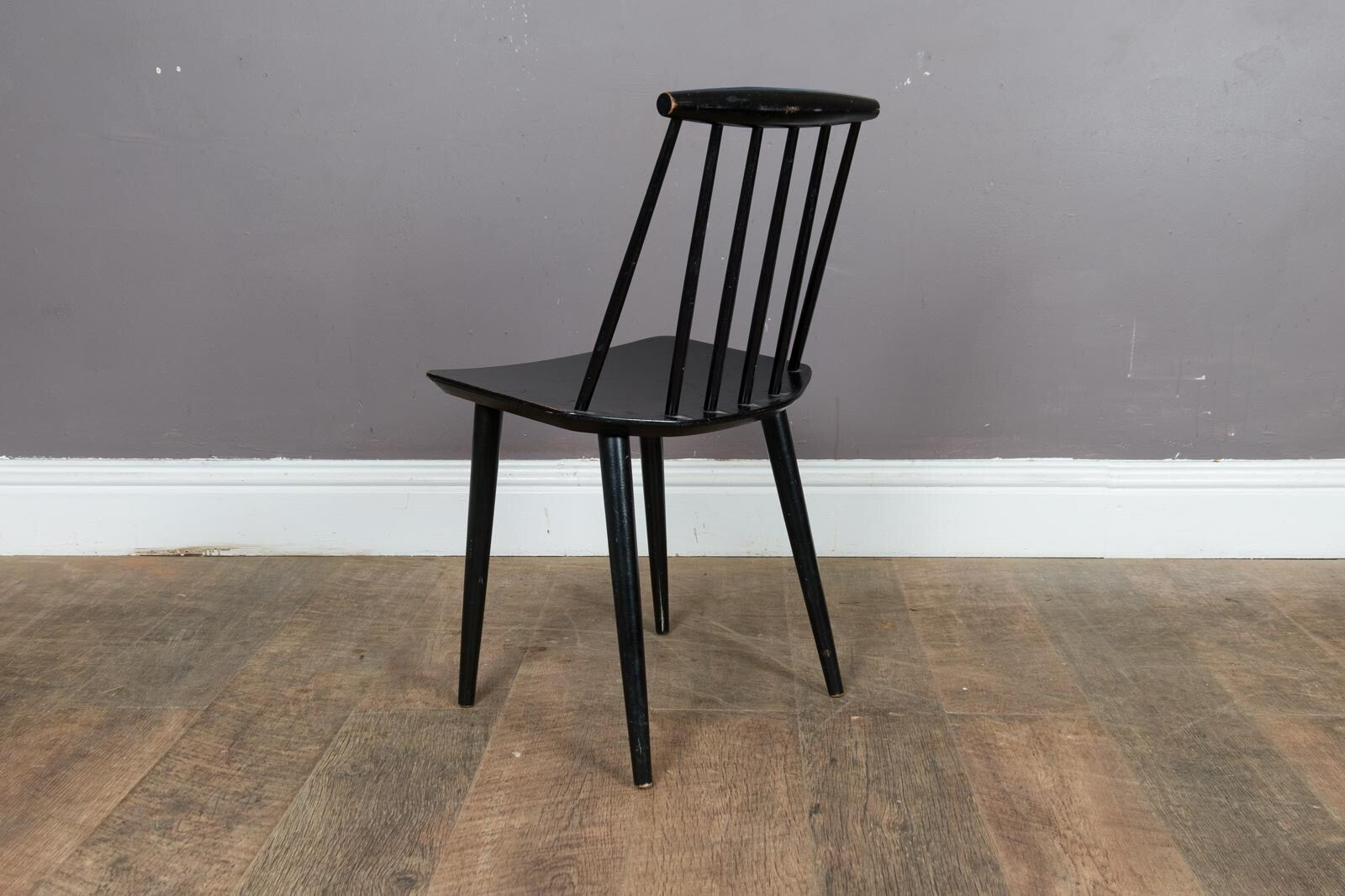 Vintage Retro Set of 4 J77 dining chairs by Folke Palsson for FDB Mobler