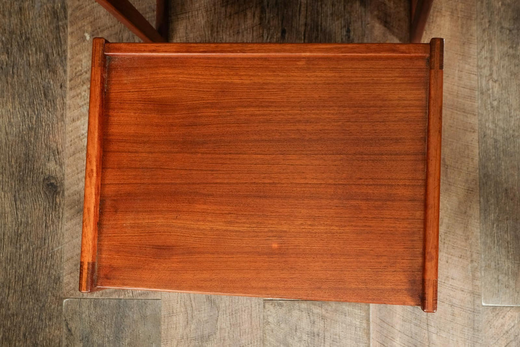 Vintage Retro Mid Century Danish Teak Nest of Tables