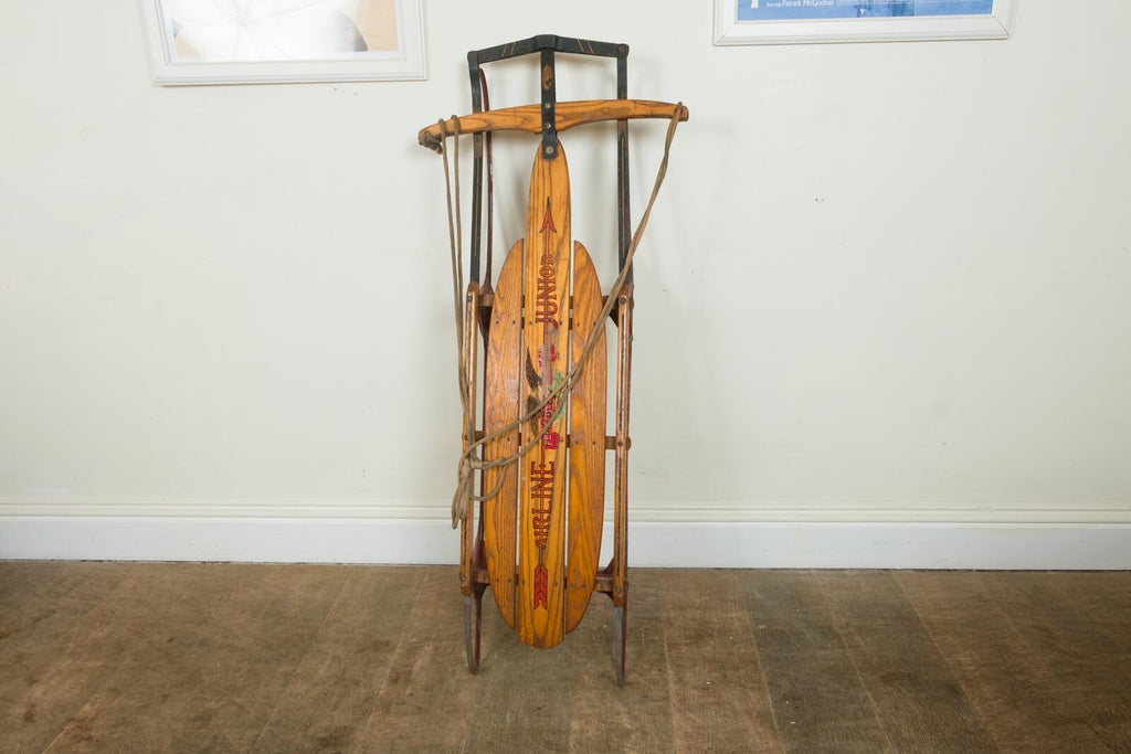 Vintage Retro  Flexible Flyer Series A Junior Flyer Sled