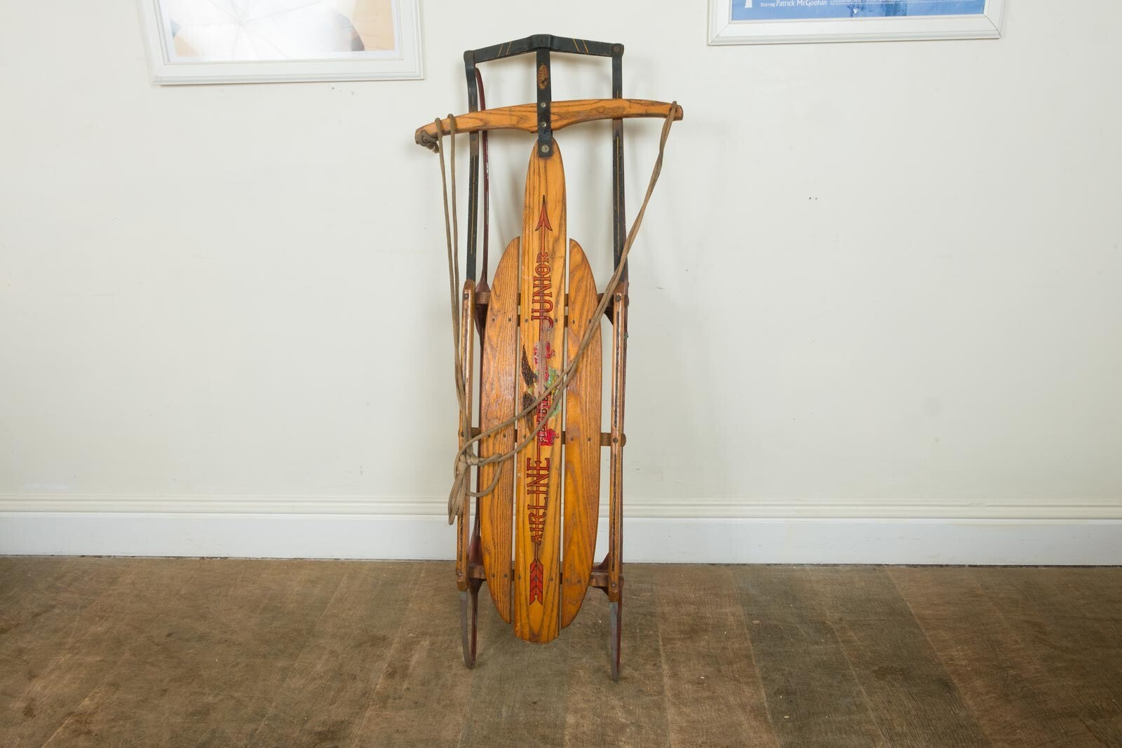 Vintage Retro  Flexible Flyer Series A Junior Flyer Sled