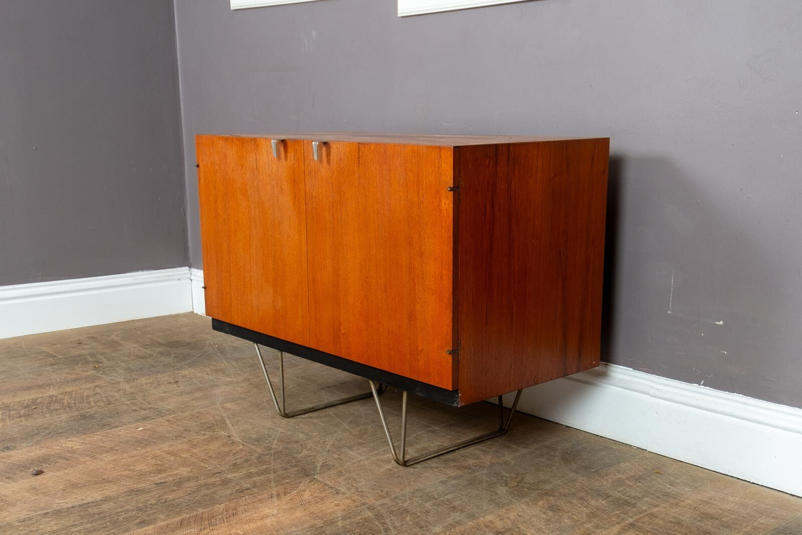 Vintage Small Teak Mid Century Sideboard by John and Sylvia Reid for Stag