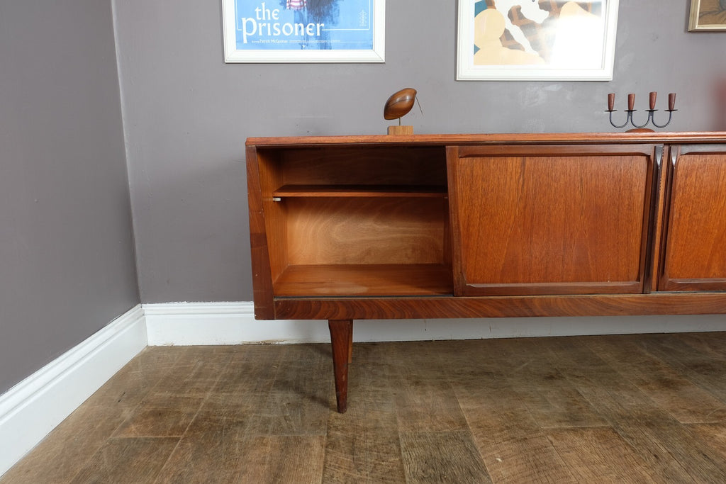 Vintage Retro Large Dark Teak Mid Century Sideboard by EON