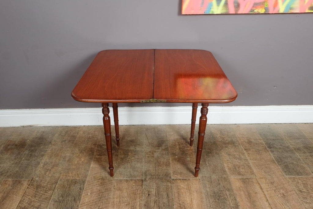 Vintage Retro Flip Top Console Table