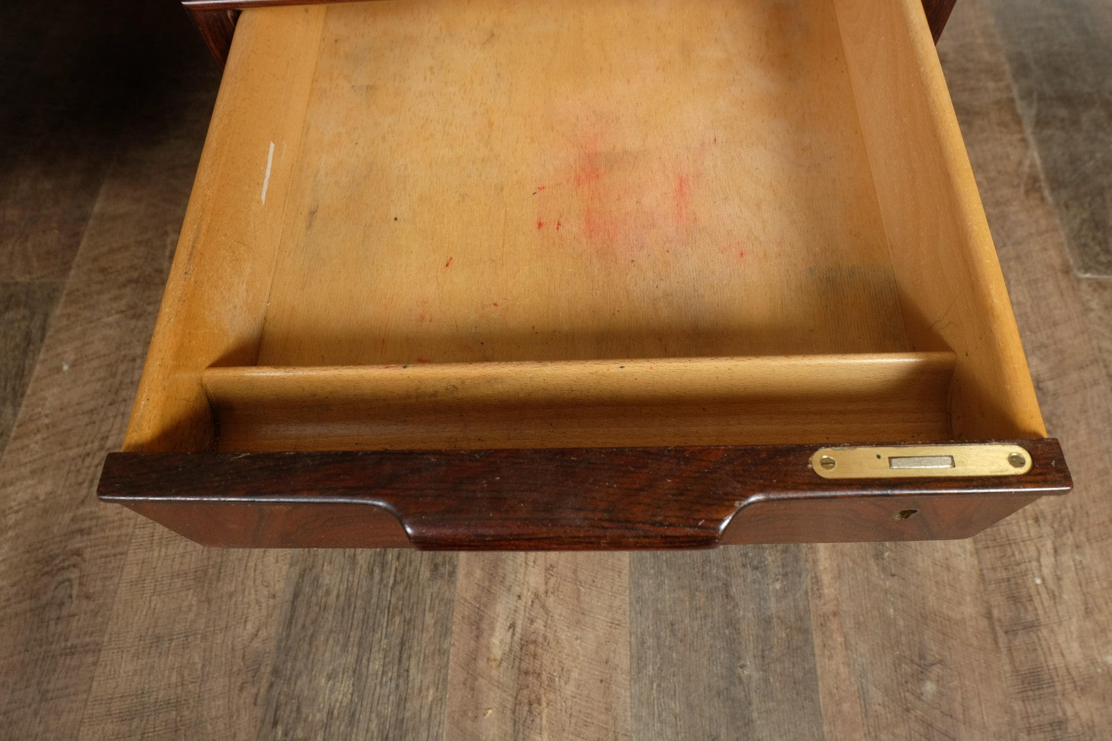 Vintage Danish Rosewood Desk Model 75 by Omann Jun