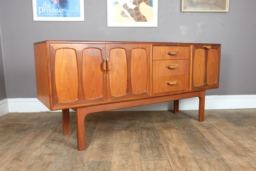 Vintage Retro Small Teak G Plan Brasilia Sideboard - Rare