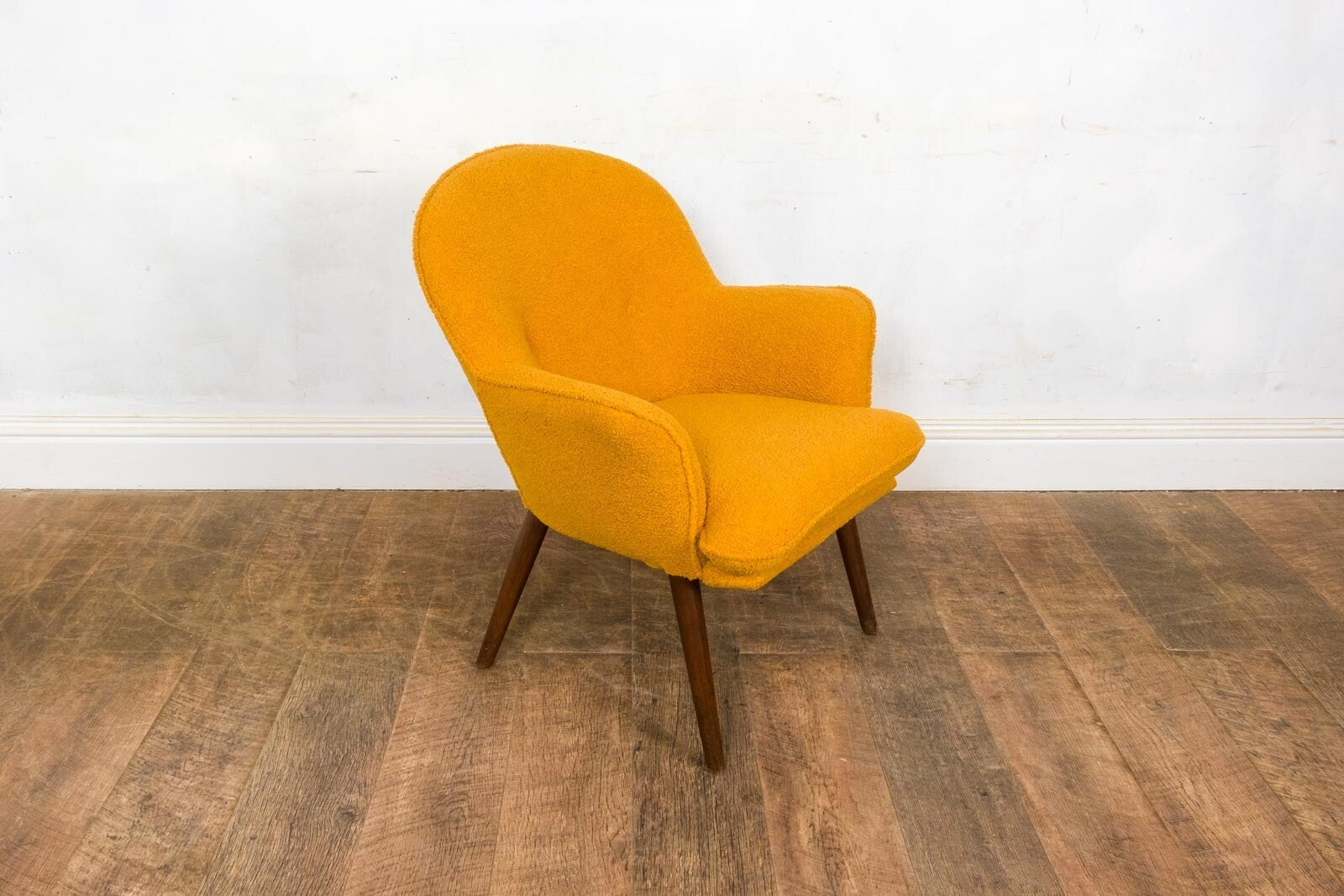 Vintage Retro Mid Century Occasional Chair by Toothill - Newly Upholstered
