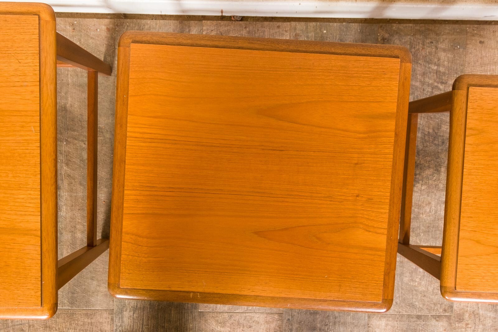 Vintage Retro Mid Century Teak Nest of Tables by Stag