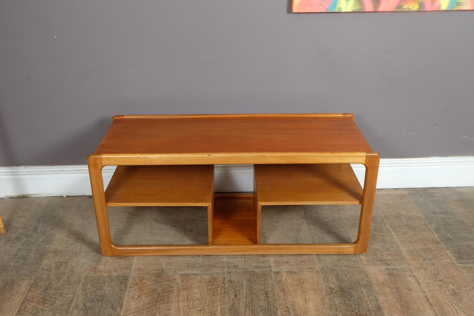 Vintage Retro Mid Century Teak Coffee Table by McIntosh