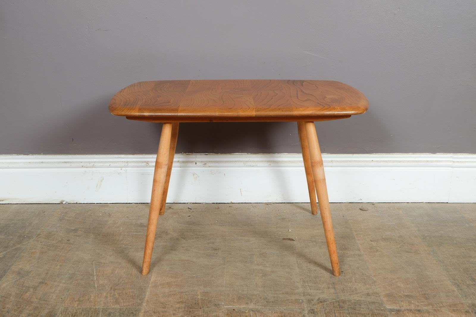 Vintage Retro Ercol Light Elm Coffee Table model 213