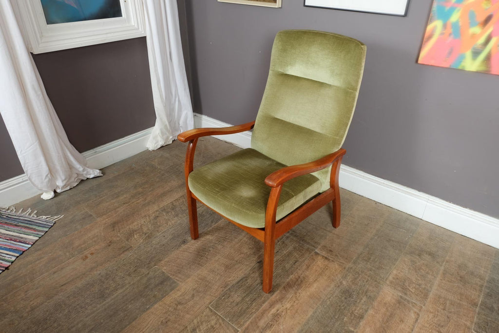 Vintage Retro Mid Century Side Chair by Parker Knoll