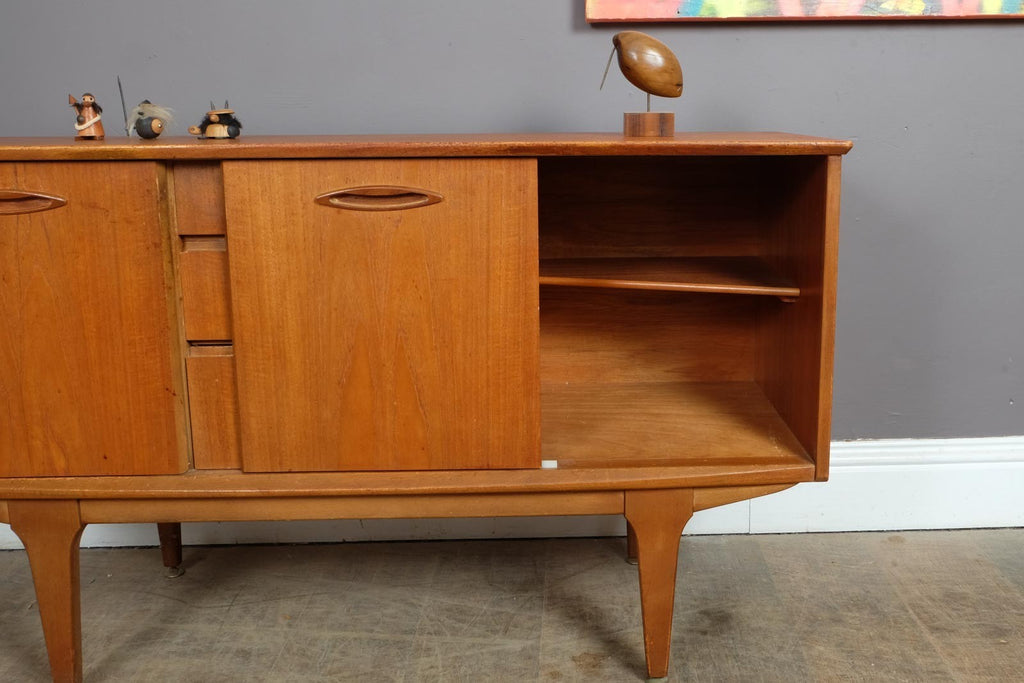 Vintage Retro Mid Century Teak Small Sideboard by Jentique