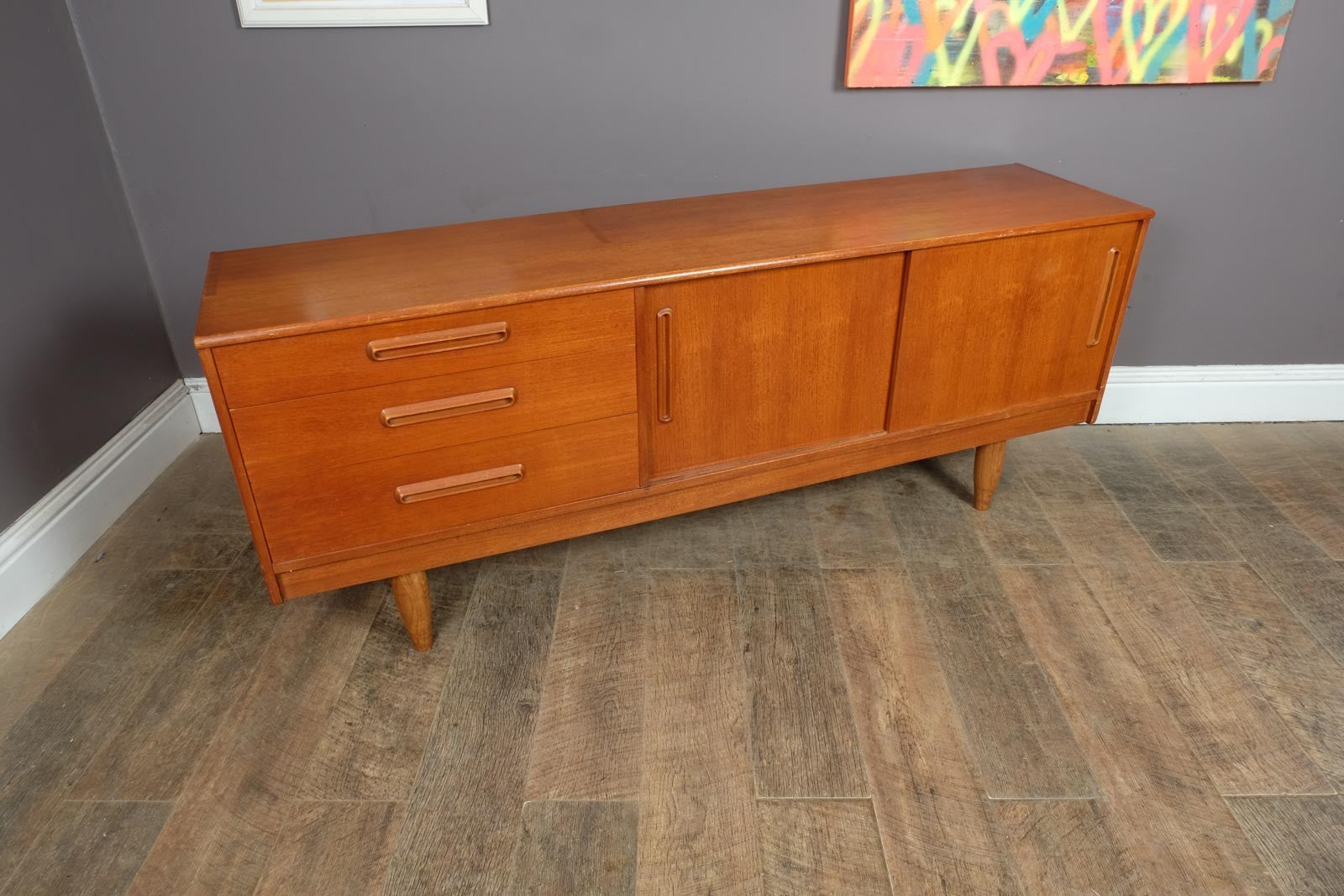Vintage Retro Mid Century Teak Sideboard