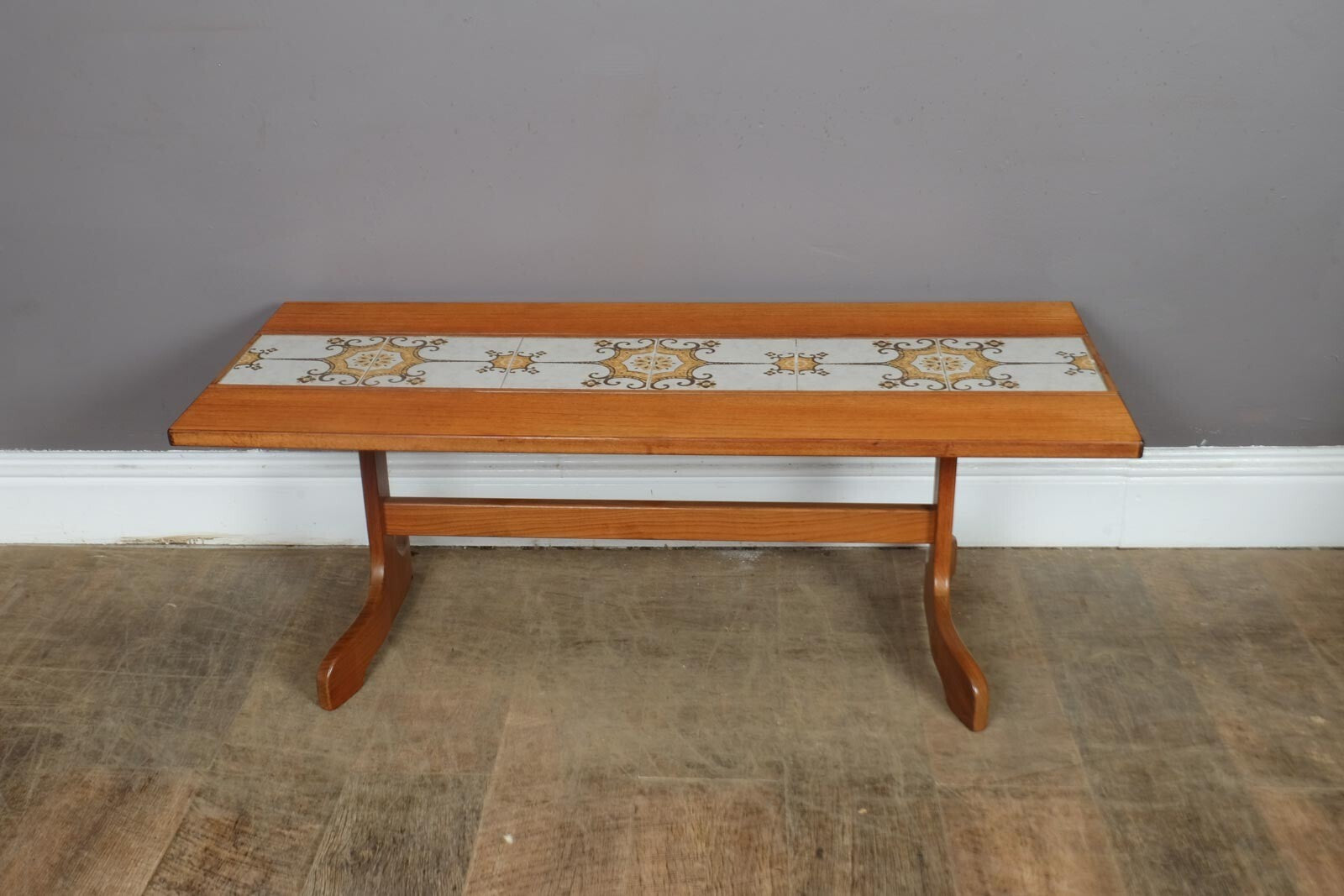 Vintage Retro Large Teak Tiled Coffee Table by G Plan