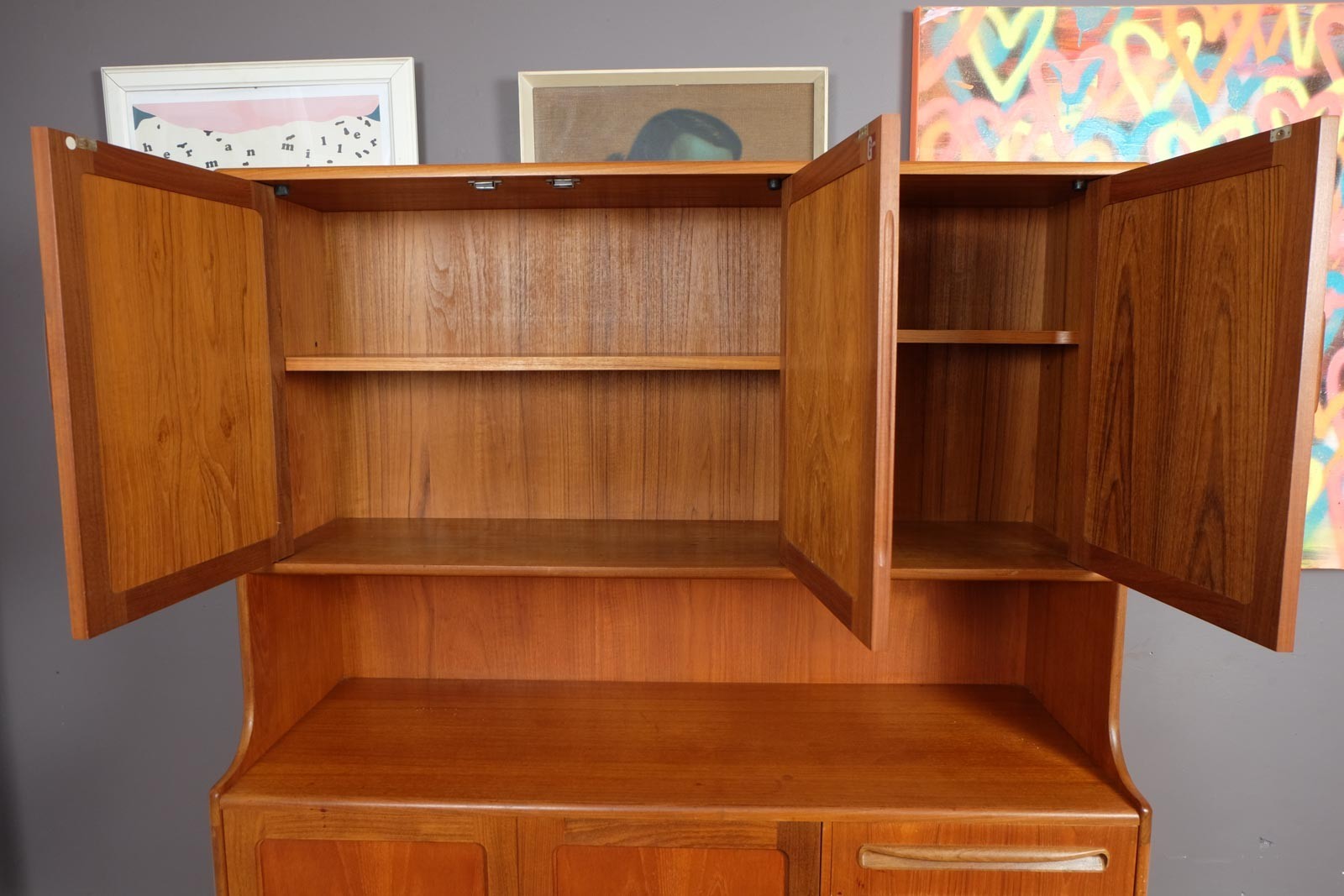 Vintage Retro Rare G Plan Fesco Highboard
