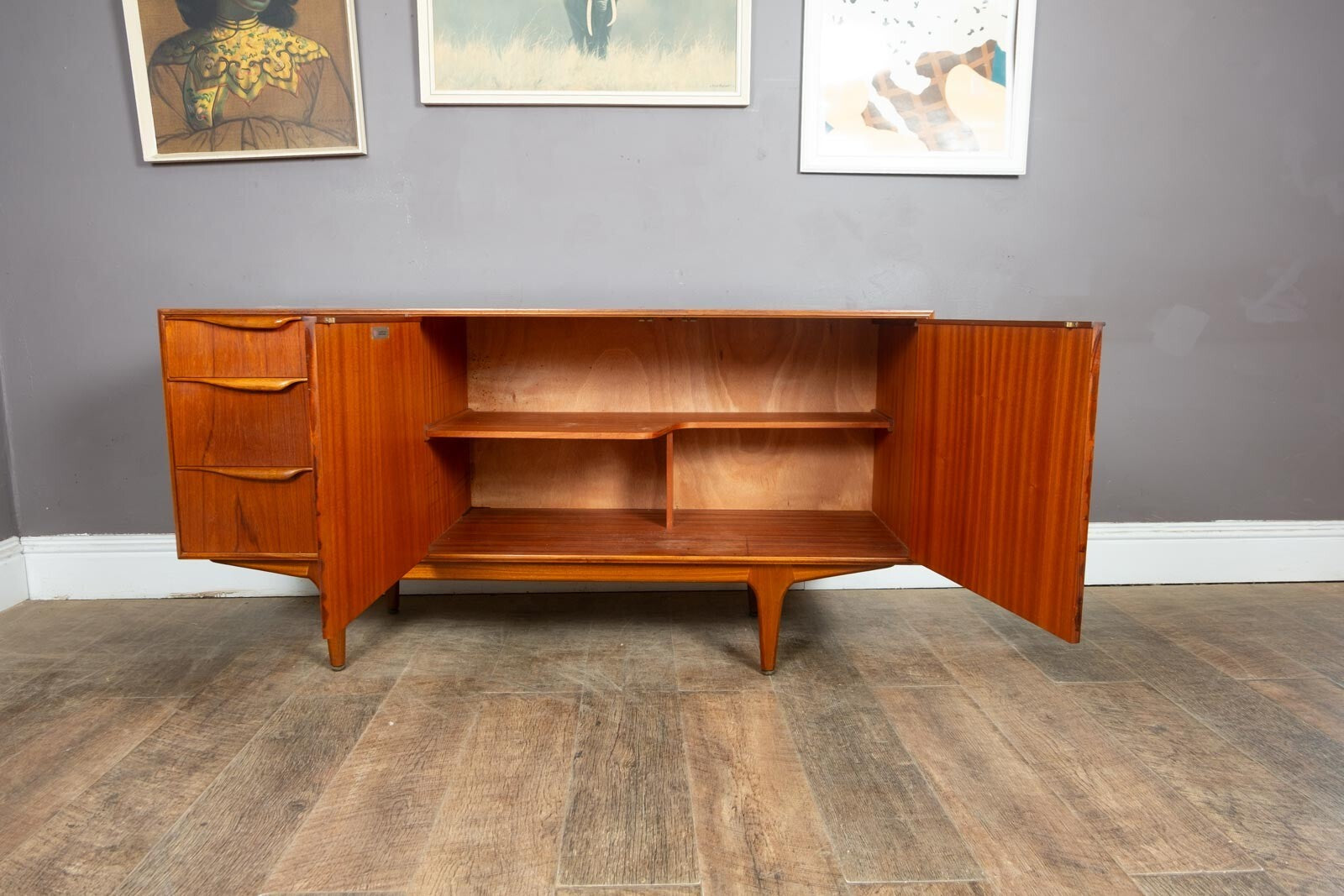 Vintage Retro Small McIntosh Teak Dunvegan Sideboard
