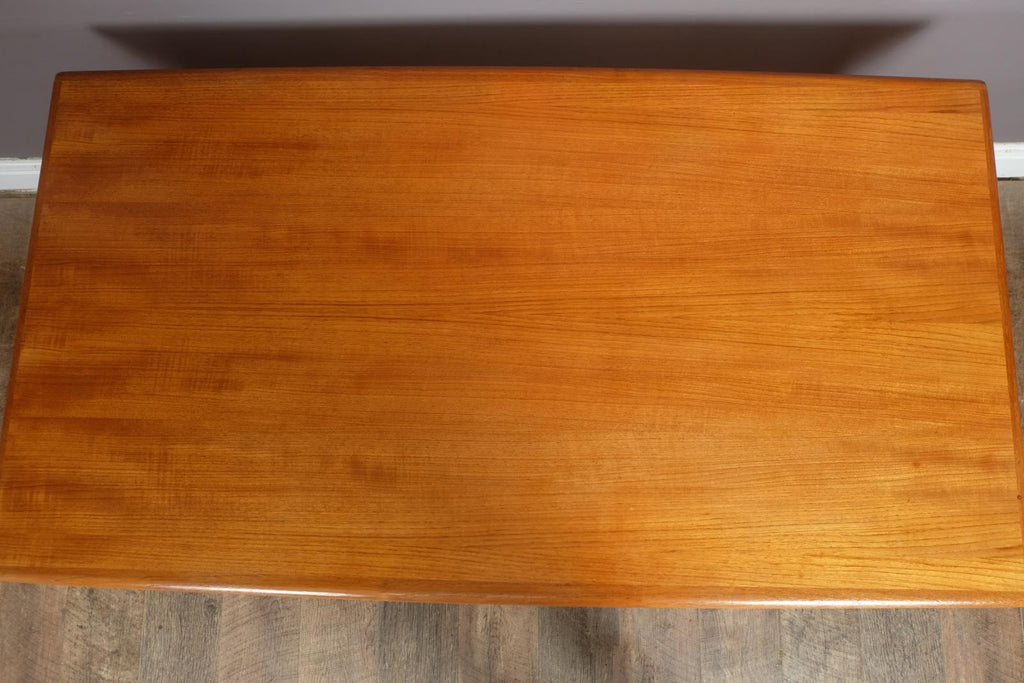 Vintage Retro Danish Teak Extending Dining Table by Gudme mobel Fabrik