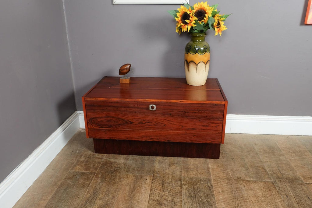 Vintage Retro Rosewood Mid Century Low Cabinet
