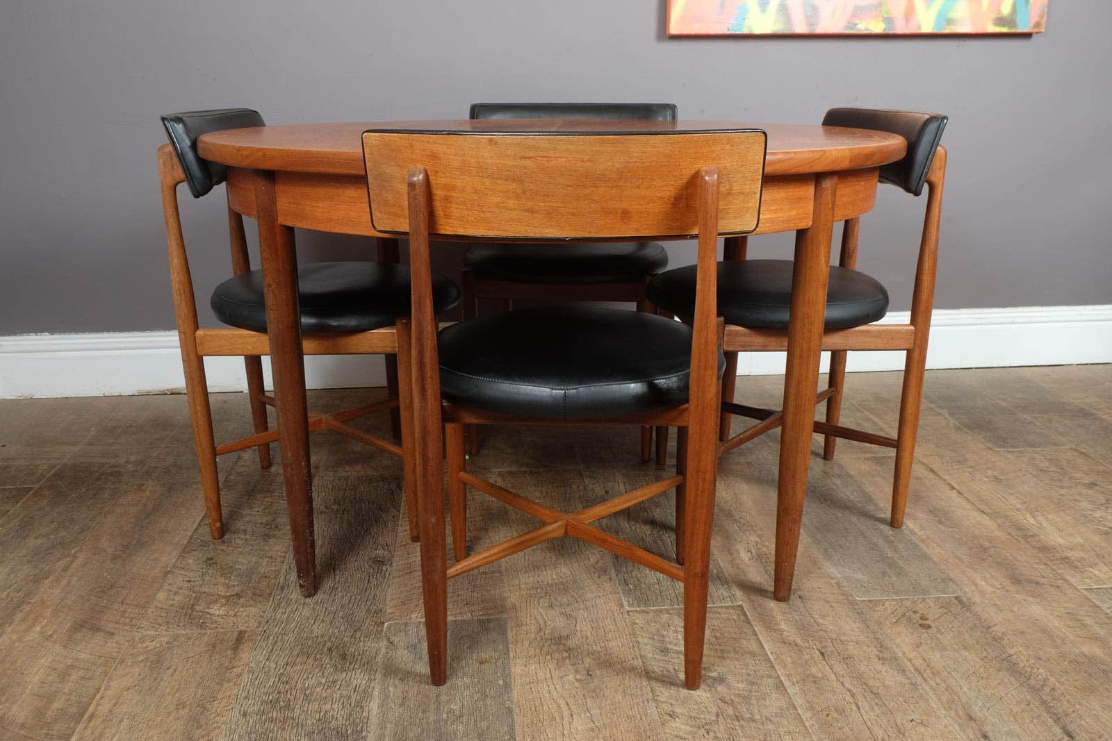 Vintage Retro G Plan Fresco Dining Table and 4 Chairs