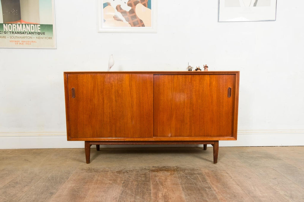 Stunning Vintage Small Teak Sideboard by Arne Vodder for Sibast