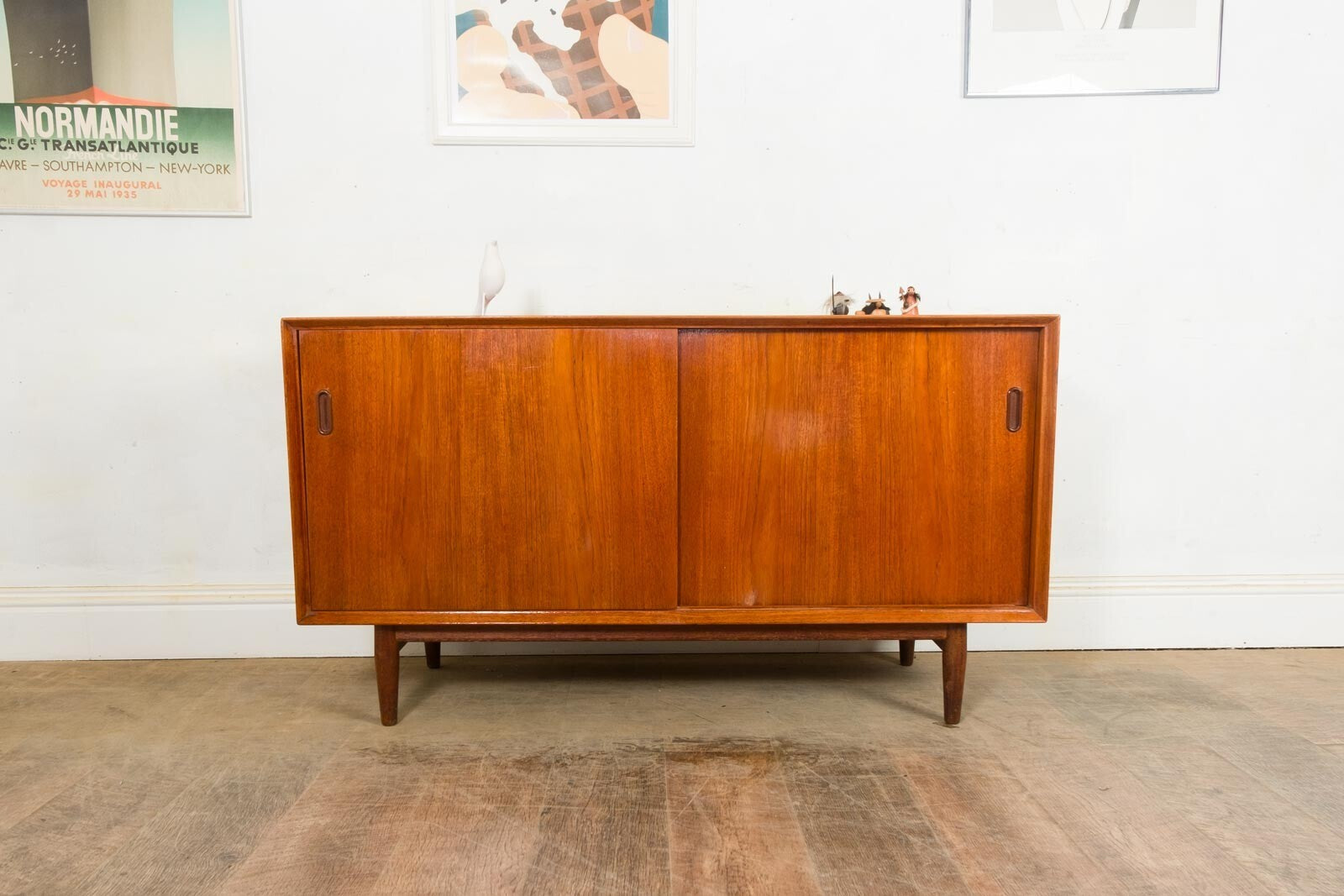 Stunning Vintage Small Teak Sideboard by Arne Vodder for Sibast