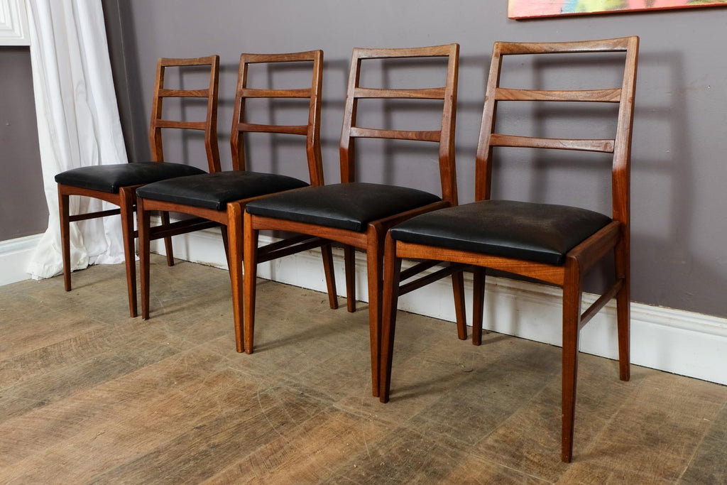 Vintage Retro Extending Dining Table and 4 Chairs by Fyne Ladye Richard Hornby