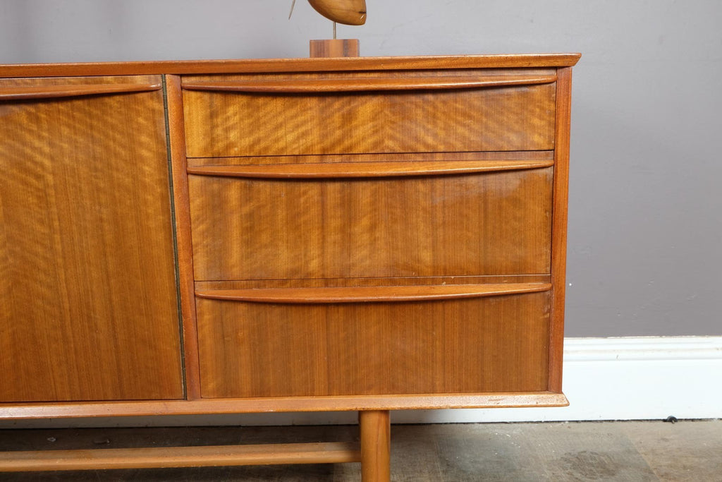 Vintage Retro Large Mid Century Teak Sideboard by Morris of Glasgow