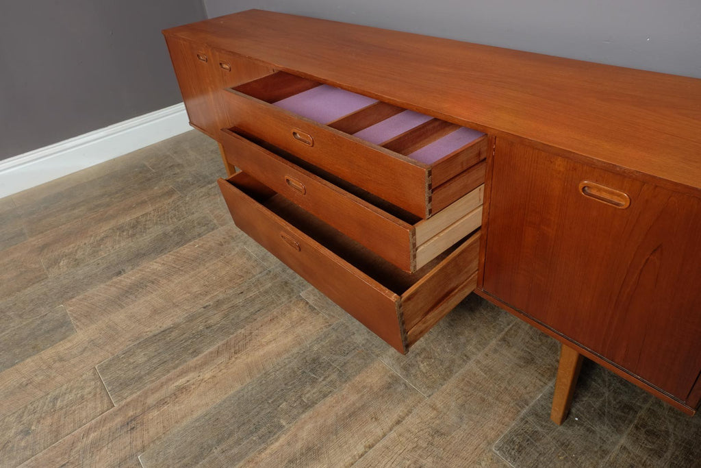 Vintage Retro Mid Century Large Teak Sideboard by Avalon