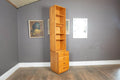 Vintage Ercol Light Elm 2 Part Drawer Unit Display Cabinet