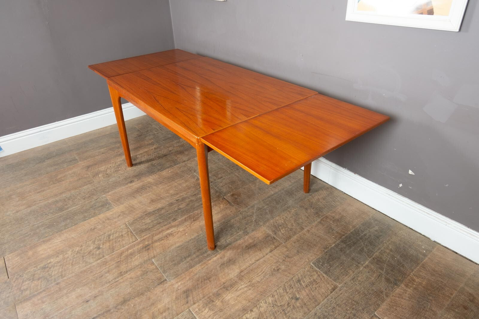 Vintage Danish Teak Dining Tableby Henning Kjærnulf for Vejle Mobelfabrik