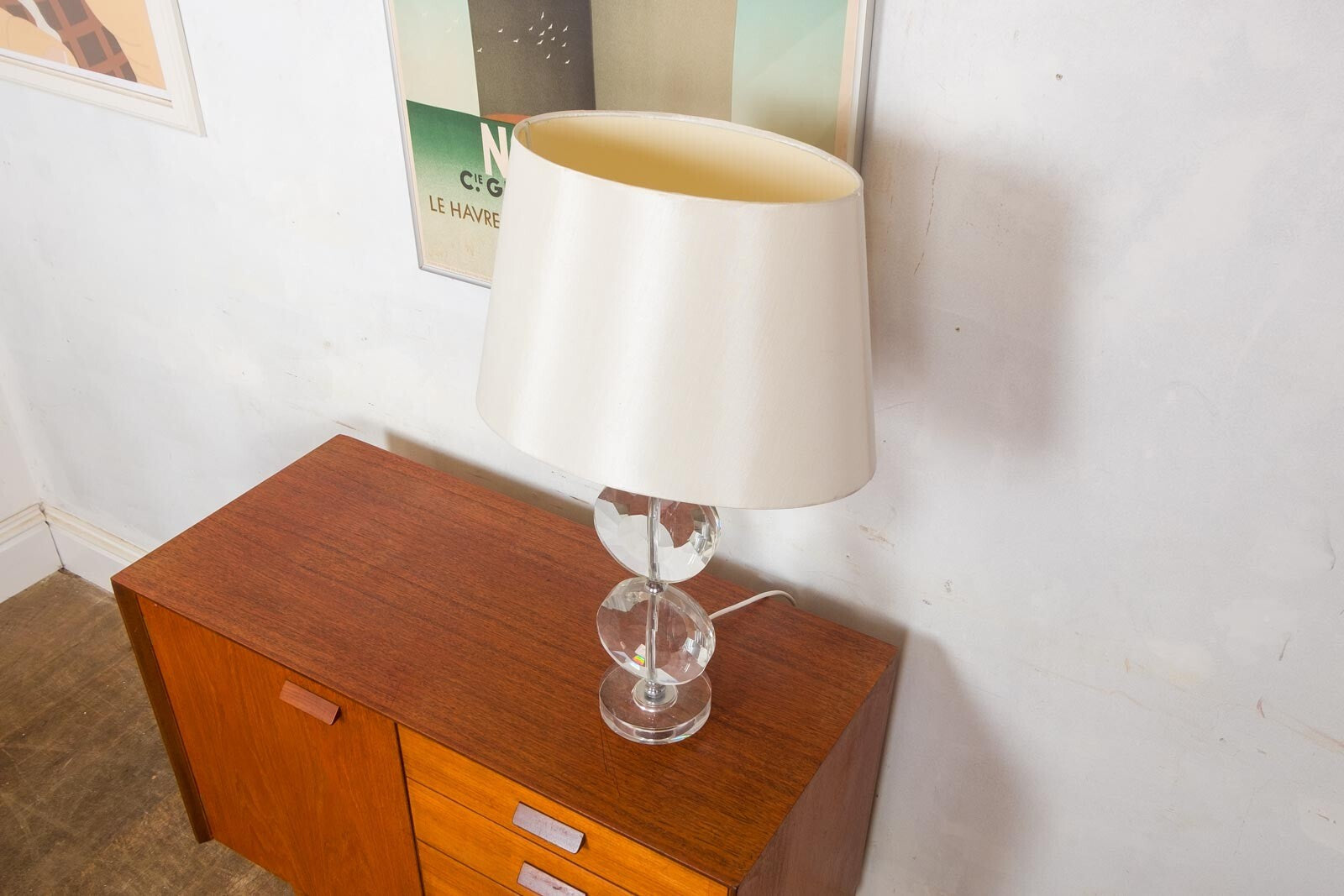 Vintage Retro Crystal Table lamp