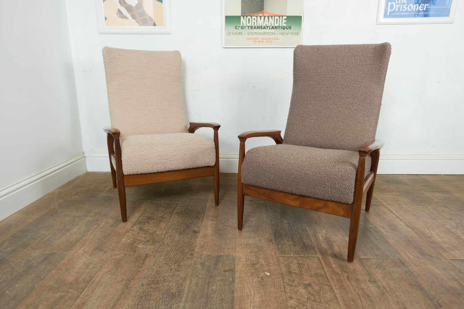 Vintage Retro Mid Century Arm Chair by Greaves and Thomas