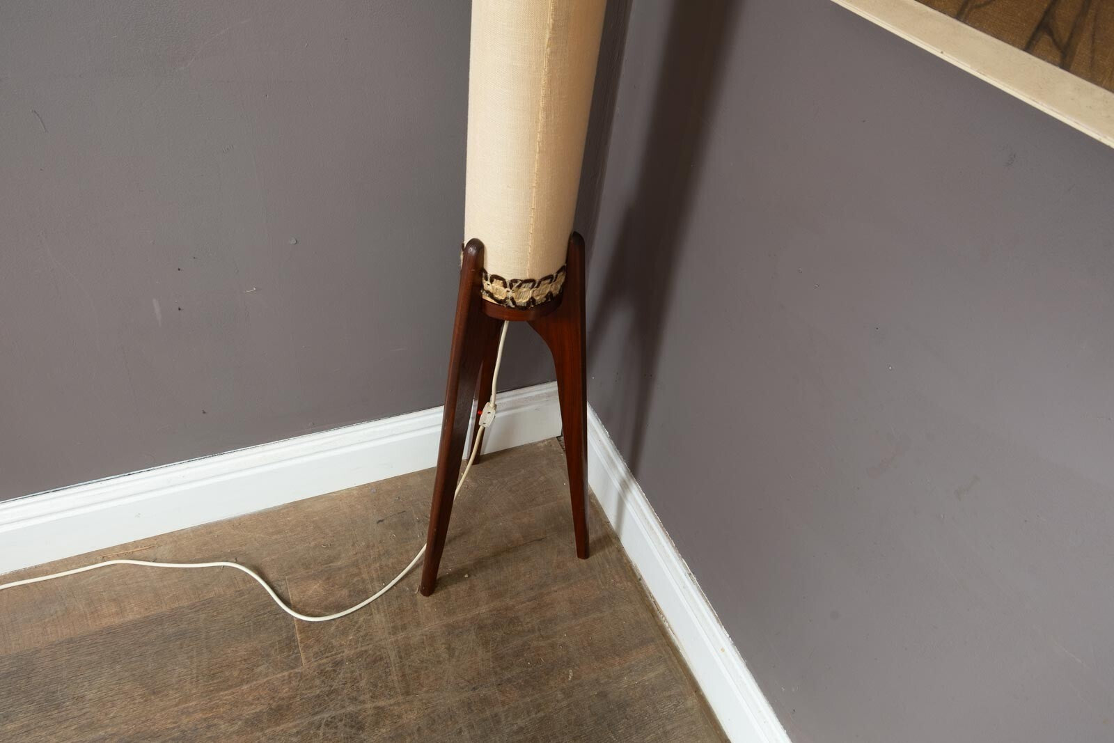 Vintage Danish Style Mid Century Rocket Lamp