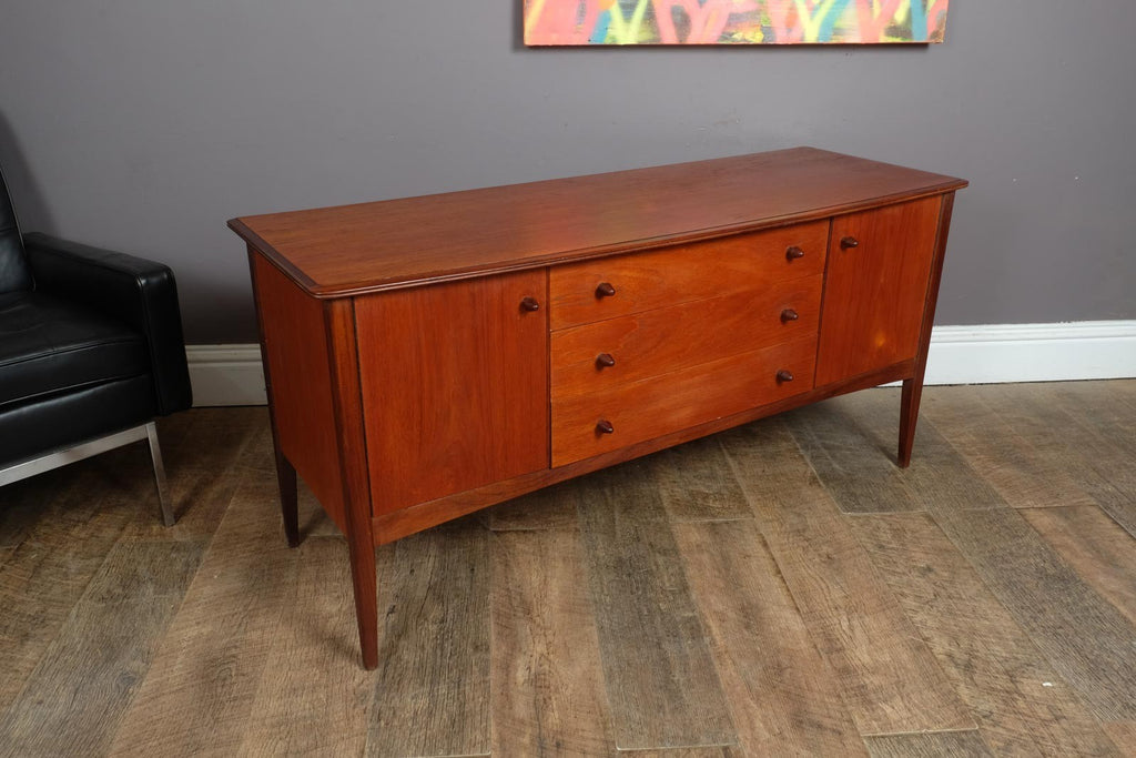 Vintage Retro Mid Century Small Teak Sideboard