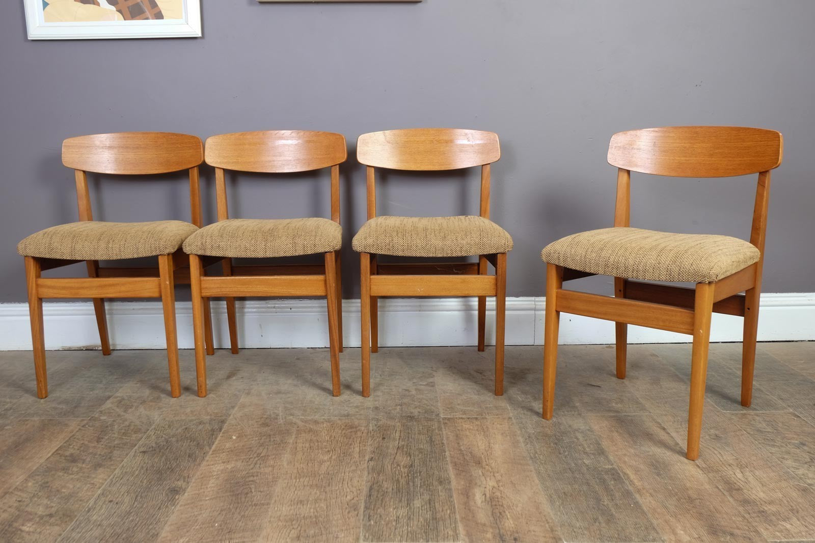 Vintage Retro G Plan Drop Leaf Dining Table and 4 Chairs