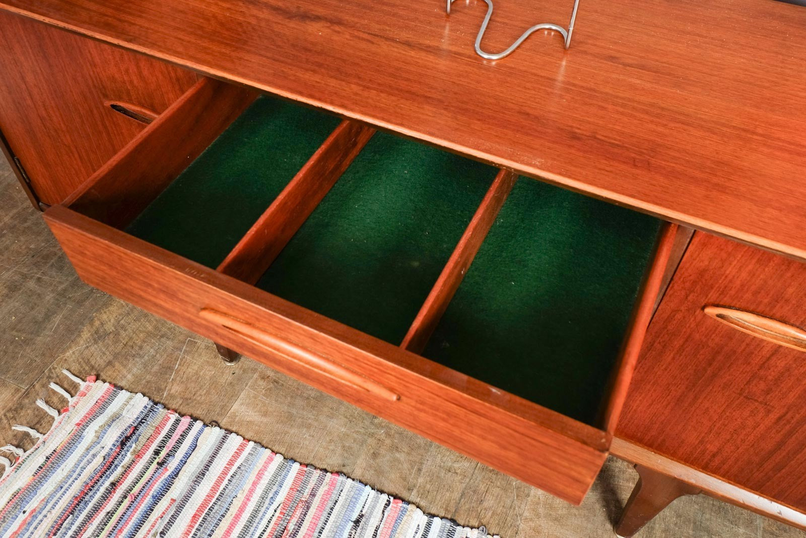 Vintage Retro Small Teak Mid Century Sideboard by Jentique