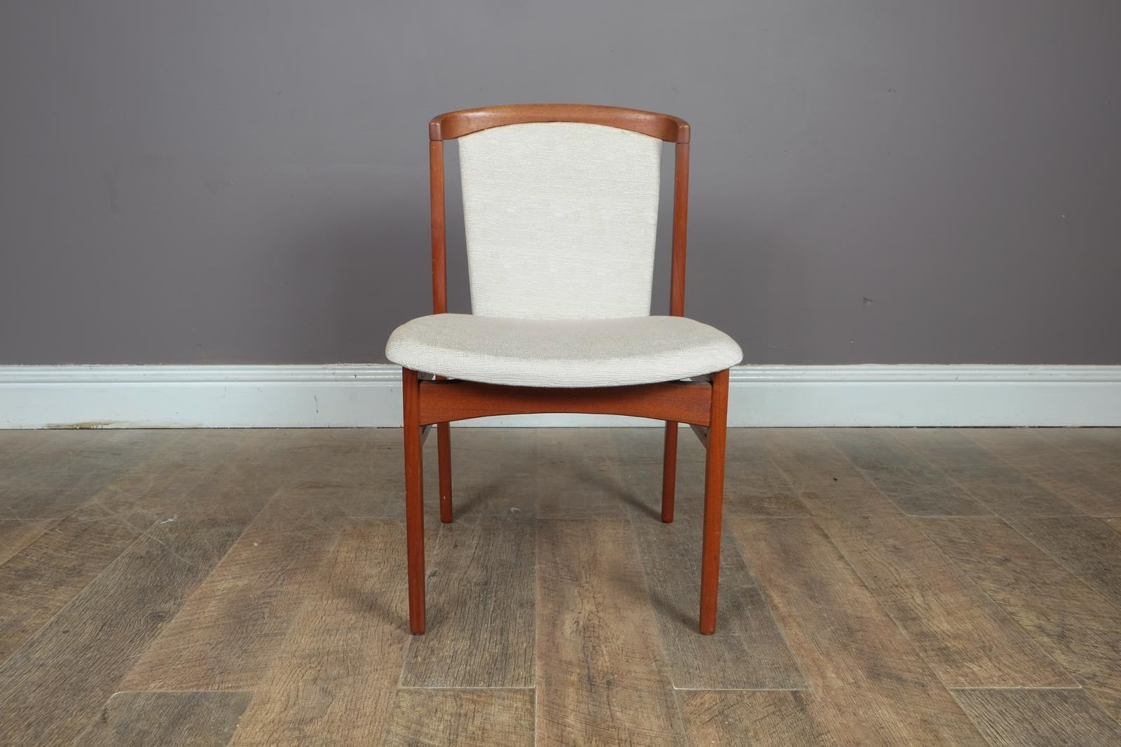 Vintage Retro Set of 4 Teak Erik Buch Orum Mobler Dining Chairs