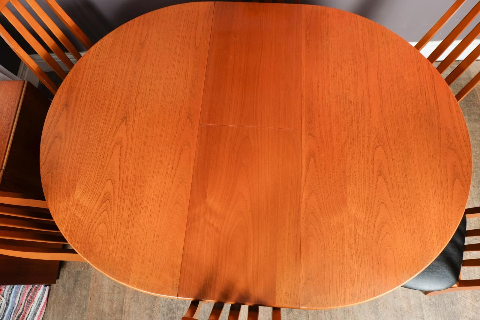 Vintage Retro Mid Century Teak Dining Table and 6 Chairs by Jentique
