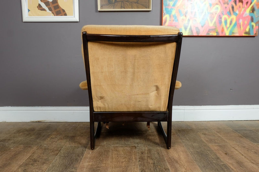 Vintage Retro Mid Century Armchair by Cintique