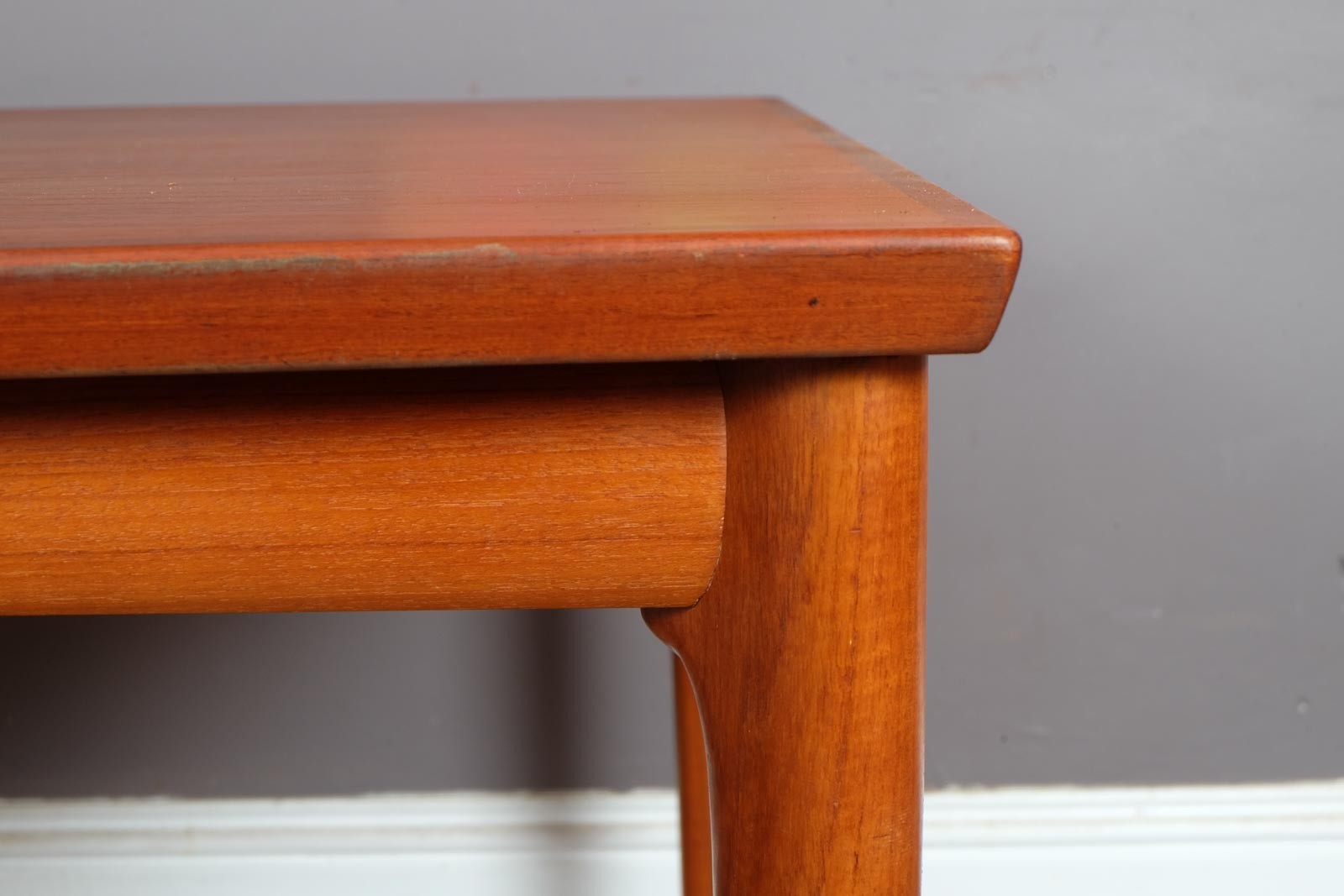 Vintage Danish Extending Teak Dining Table by Grete Jalk for Glostrup