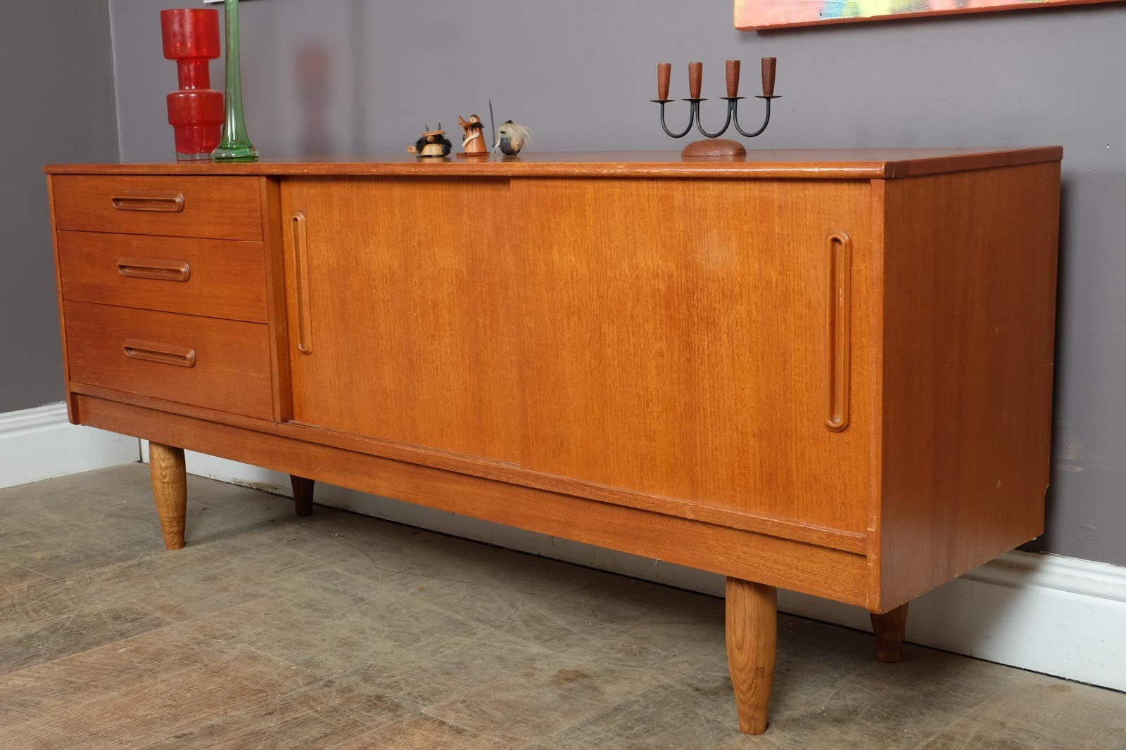 Vintage Retro Mid Century Teak Sideboard