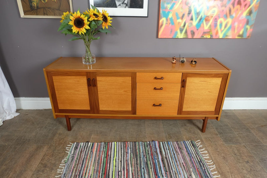 Vintage Retro Mid Century Teak Sideboard by Europa