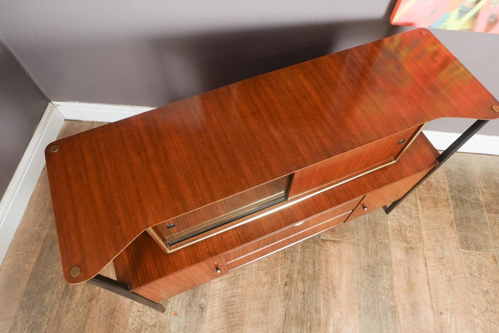 Vintage Retro Mid Century Teak Sideboard by Beautility