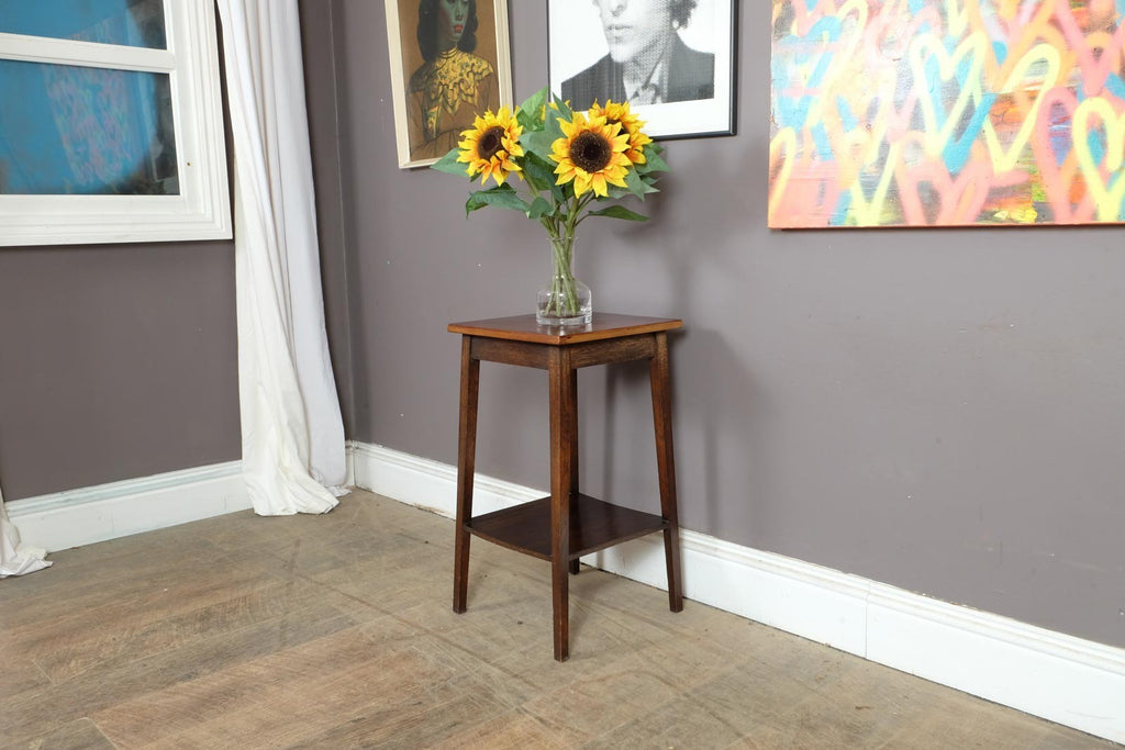 Vintage Retro Antique 2 tiered Side table