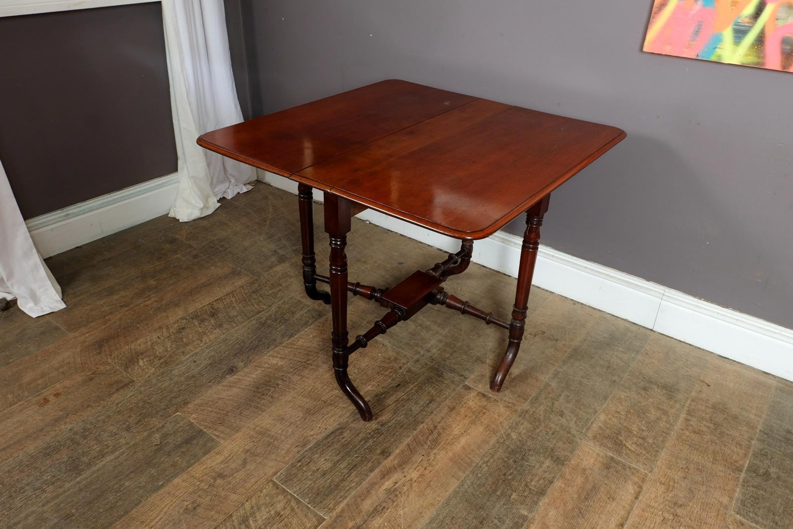 Antique Victorian Mahogany Sutherland Table c.1880