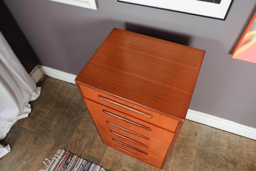 Vintage Retro G Plan Fresco Tall Boy Chest of Drawers