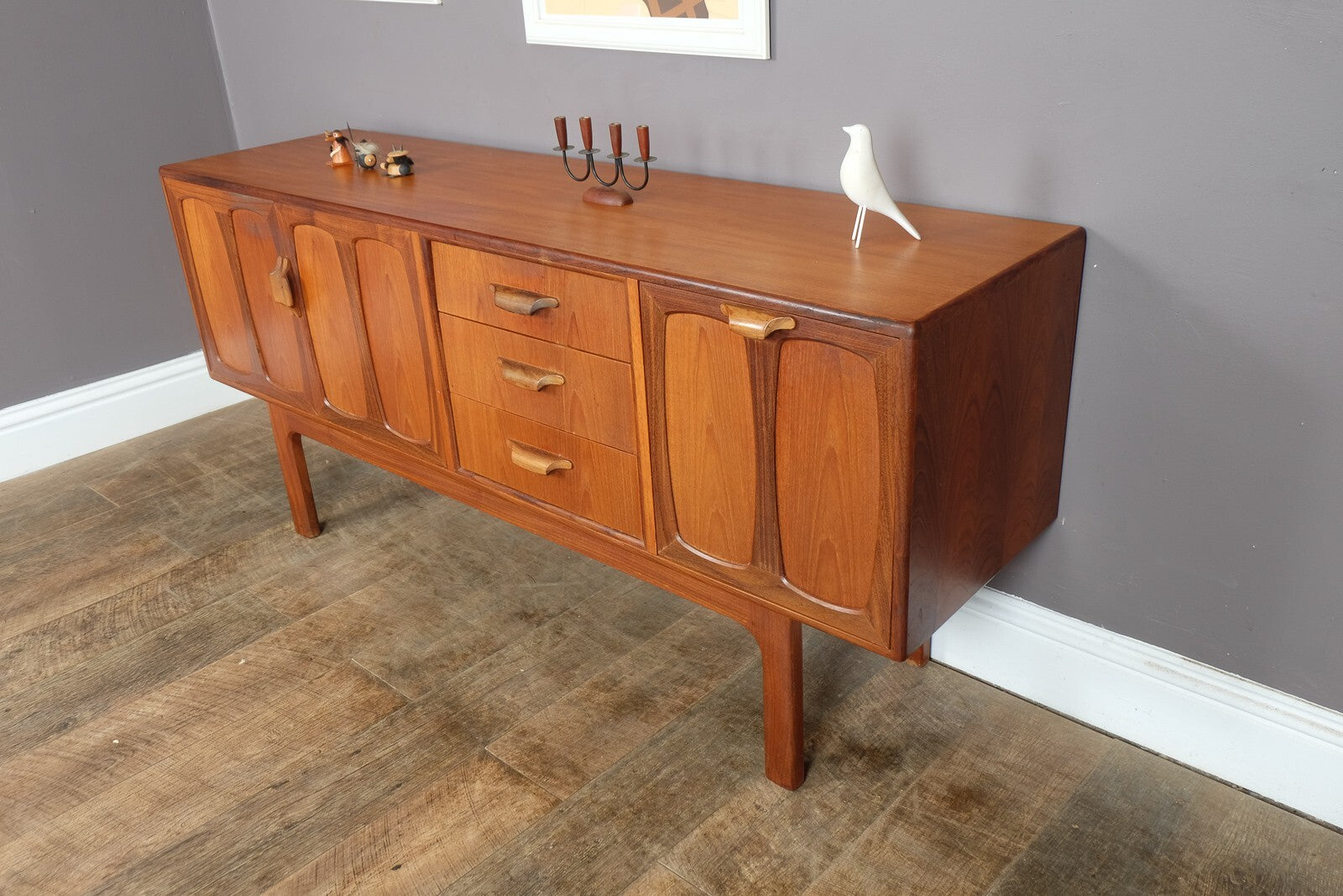 Vintage Retro Small Teak G Plan Brasilia Sideboard - Rare