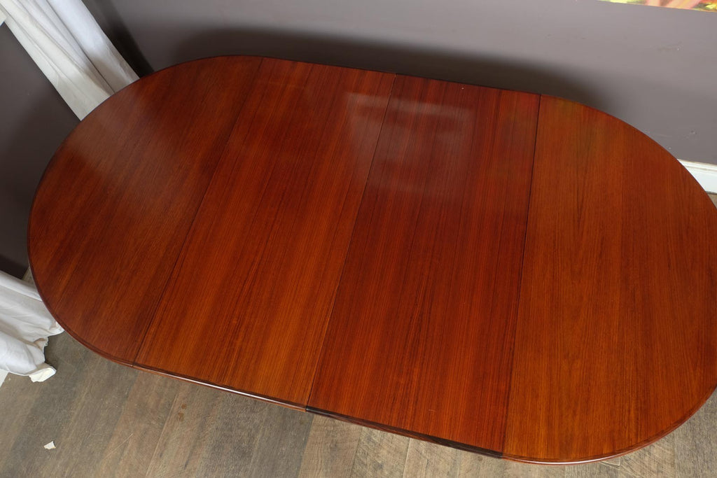Vintage Retro Danish Extending Rosewood DIning Table