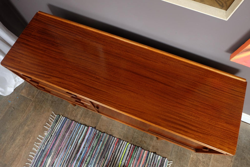 Vintage Mid Century Danish Style Small Teak Sideboard