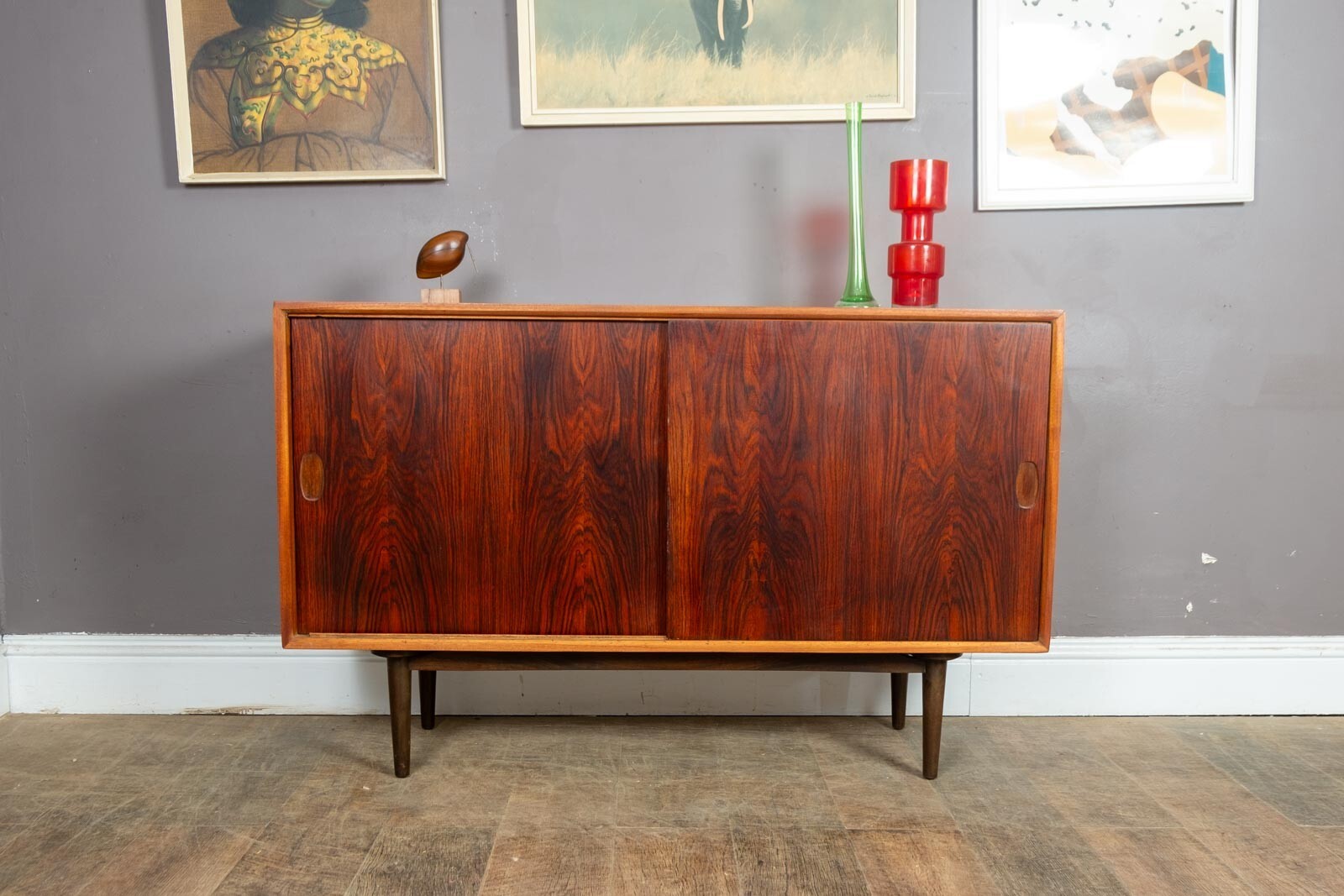 Vintage 1960s Rosewood Heals Sideboard - Mid Century